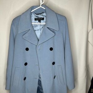 Marc New York Women's Light Blue Peacoat